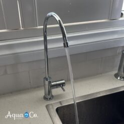 LED Indicator Chrome Faucet High Loop Installation