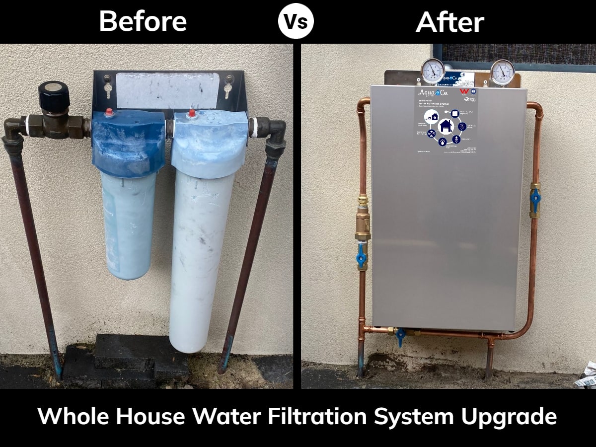 Whole House Water Filter System - 2 Stage 20"