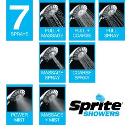 Shower Water Filter - Sprite® Hand Held Shower Filter, Model AE7