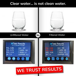 AquaCo Water Softener Test Before and After