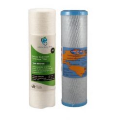 Aquila WFAQ100 1 Micron Carbon and Sediment Compatible Replacement Filters