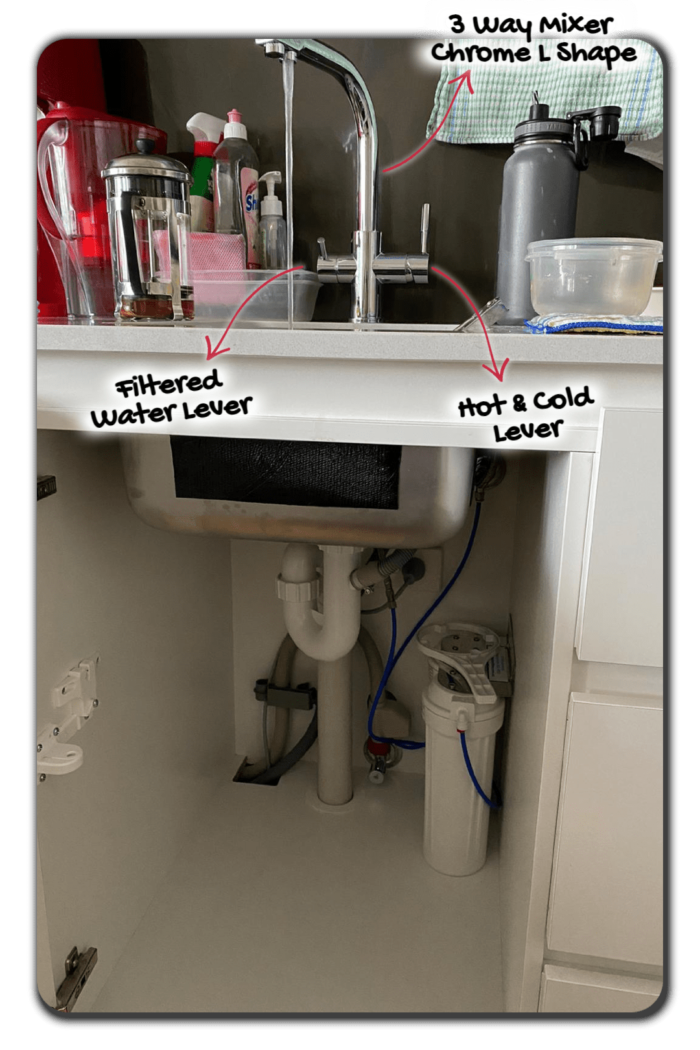 Home Renters Twin Undersink Water Filter