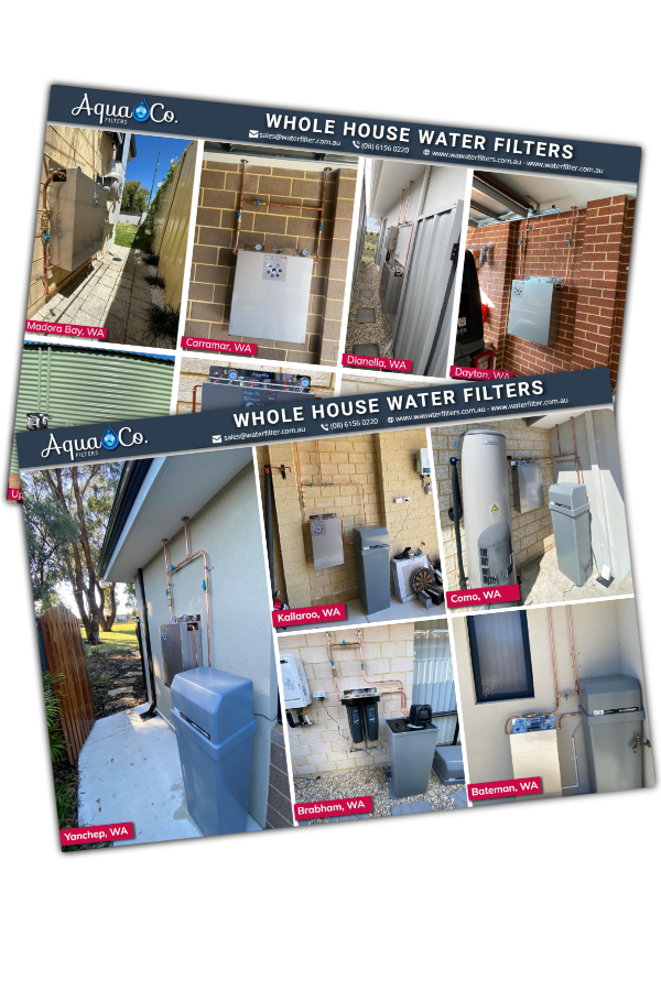 Whole House Water Filters Installation Brochure