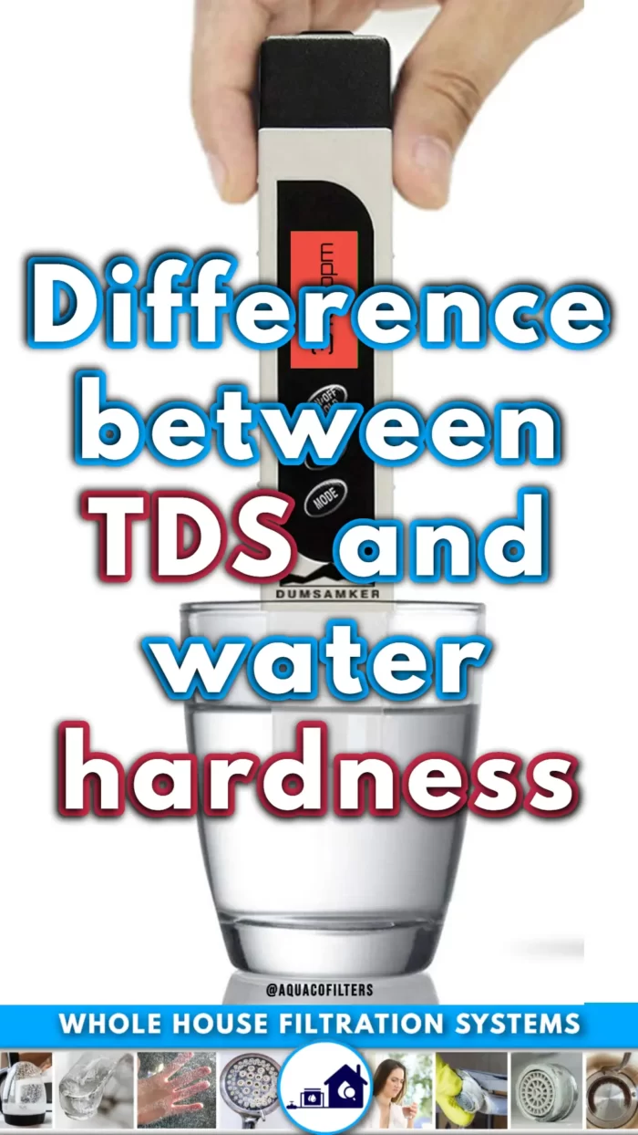 TDS and Water Hardness Difference