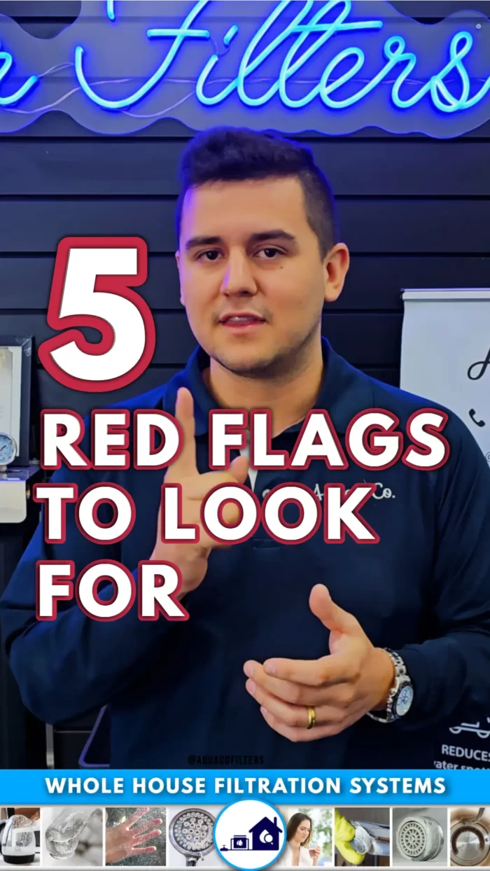 5 Red Flags To Look For In A Water Filtration Company